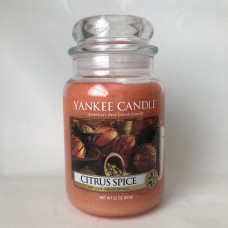 Yankee Candle ~ CITRUS SPICE ~ *Free Shipping* 22oz Large Jar 609032118686  223103525755